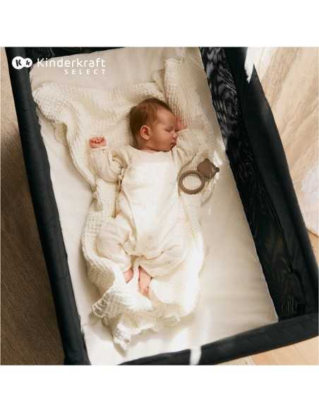 Kinderkraft MOON DREAM Travel Cot-Black