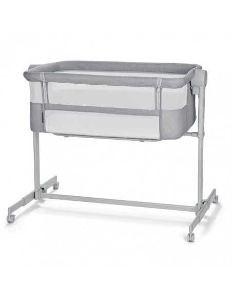 Kinderkraft NESTEE UP 2 Co sleeper crib 2in1-Light Grey kinderkraft