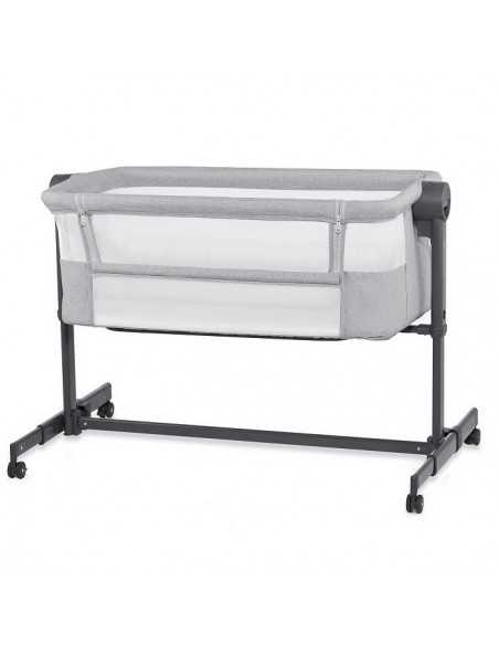 Kinderkraft NESTEE UP 2 Co sleeper crib 2in1-Grey kinderkraft