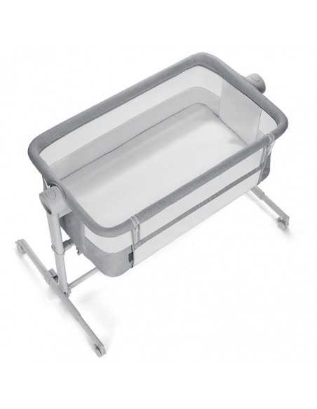 Kinderkraft NESTEE UP 2 Co sleeper crib 2in1-Light Grey kinderkraft