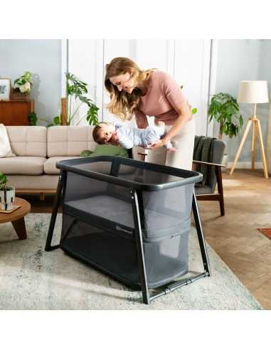 Kinderkraft SOFI PLUS Travel Cot-Grey Kinderkraft SOFI PLUS Travel Cot-Grey