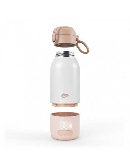 Kinderkraft GAJA Mobile Milk Warmer and Thermos 2in1-Beige kinderkraft