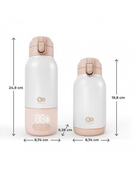Kinderkraft GAJA Mobile Milk Warmer and Thermos 2in1-Beige kinderkraft