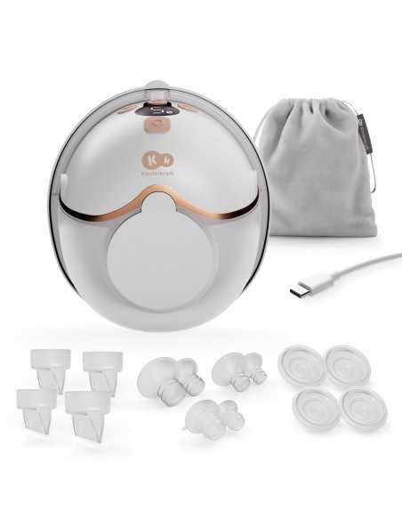 KinderKraft GENTLEFLOW Double electric breast pump-Golden kinderkraft