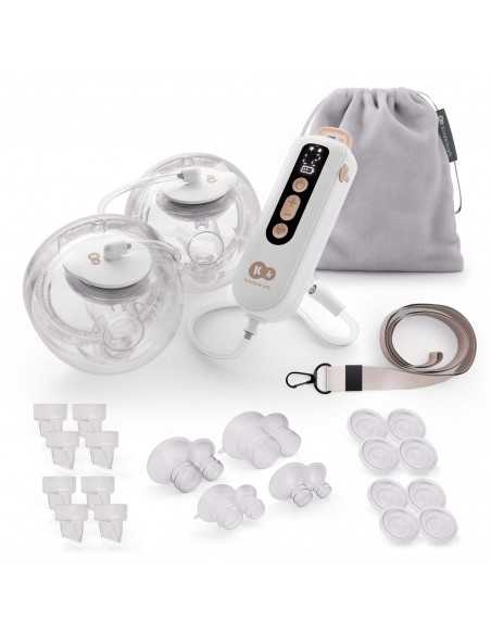 KinderKraft GENTLEFLOW Double electric breast pump-Golden kinderkraft