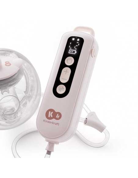 KinderKraft GENTLEFLOW Double electric breast pump-Pink kinderkraft