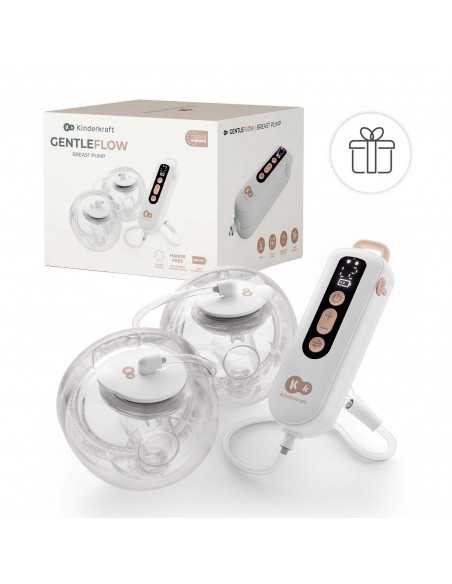 KinderKraft GENTLEFLOW Double electric breast pump-Golden kinderkraft