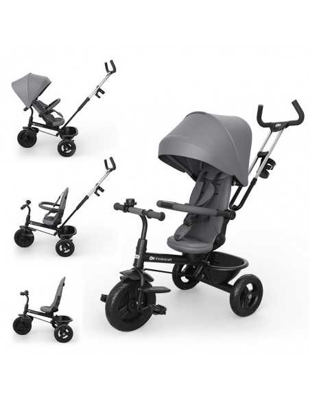Kinderkraft ASTON 2 PLUS Tricycle-Grey kinderkraft