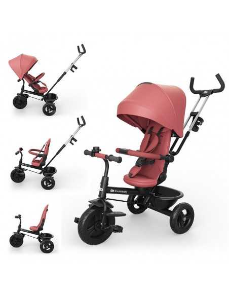Kinderkraft ASTON 2 PLUS Tricycle-Pink kinderkraft