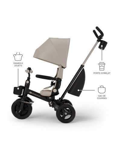 Kinderkraft AVEO 2 PLUS Tricycle-Beige Kinderkraft AVEO 2 PLUS Tricycle-Beige