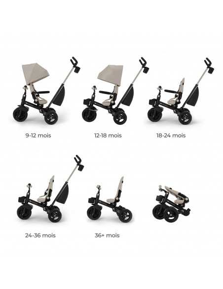Kinderkraft AVEO 2 PLUS Tricycle-Beige kinderkraft