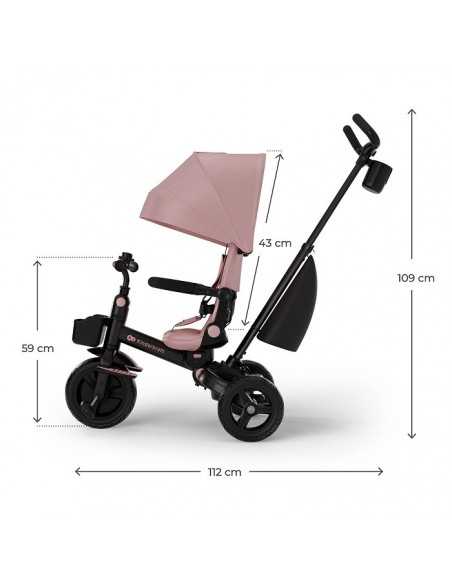 Kinderkraft AVEO 2 PLUS Tricycle-Pink kinderkraft