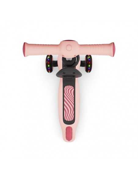 Kinderkraft HALLEY 2 Lean-to-steer scooter with seat 2in1-Pink kinderkraft