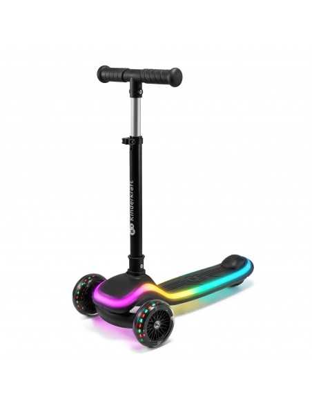 Kinderkraft RAKET Three wheeled LED scooter-Black kinderkraft