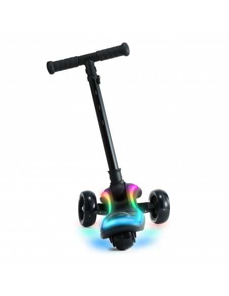 Kinderkraft RAKET Three wheeled LED scooter-Black kinderkraft