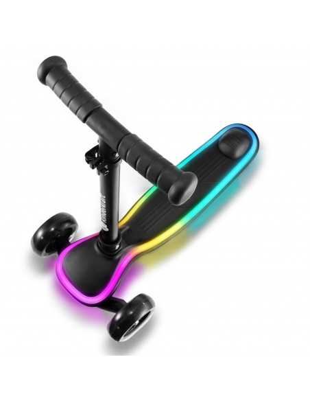 Kinderkraft RAKET Three wheeled LED scooter-Black kinderkraft