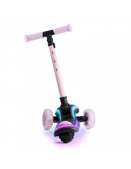 Kinderkraft RAKET Three wheeled LED scooter-Pink kinderkraft