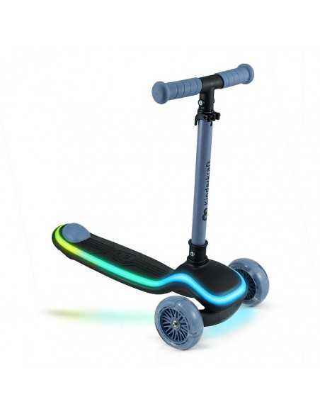 Kinderkraft RAKET Three wheeled LED scooter-Blue kinderkraft