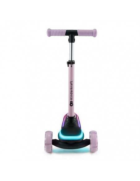 Kinderkraft RAKET Three wheeled LED scooter-Pink kinderkraft