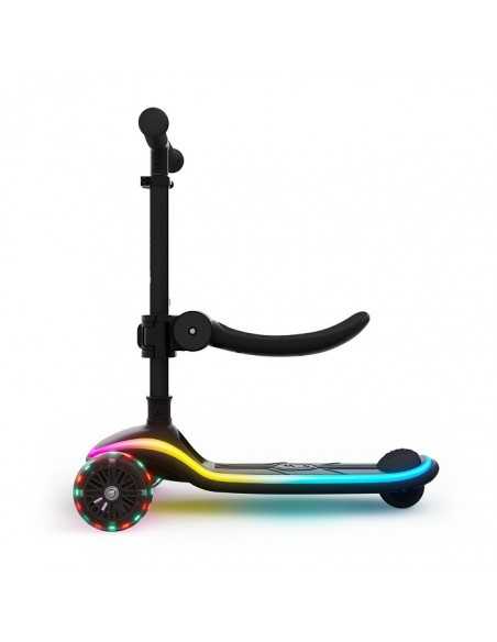 Kinderkraft Three wheeled LED scooter-Black kinderkraft