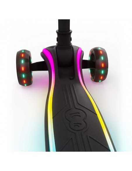 Kinderkraft Three wheeled LED scooter-Black kinderkraft