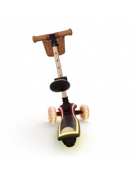 Kinderkraft Three wheeled LED scooter-Beige kinderkraft