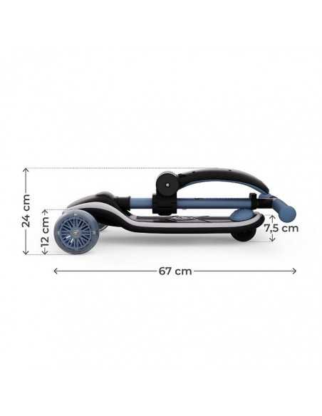 Kinderkraft Three wheeled LED scooter-Blue kinderkraft