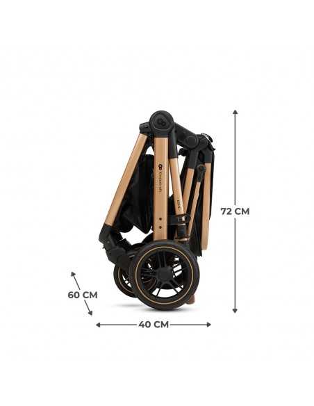 Kinderkraft ESME PRO Multifunctional 3 in 1 pushchair-Black kinderkraft