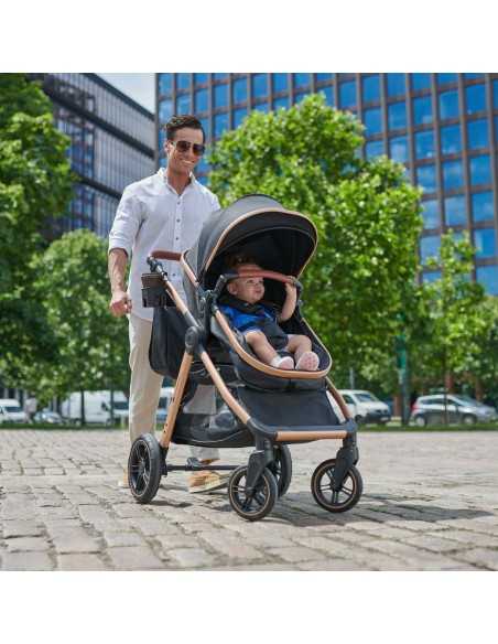 Kinderkraft ESME PRO Multifunctional 3 in 1 pushchair-Grey kinderkraft