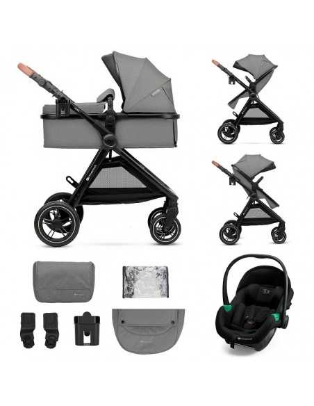 Kinderkraft ESME PRO Multifunctional 3 in 1 pushchair-Grey kinderkraft