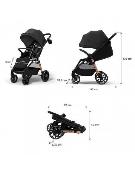 Kinderkraft GRANDE 2 Stroller-Black kinderkraft