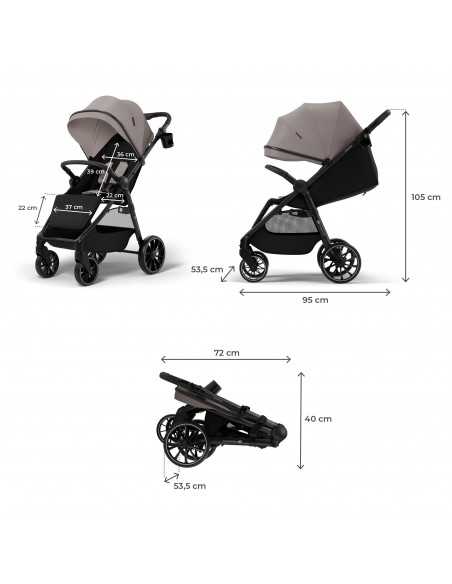 Kinderkraft GRANDE 2 Stroller-Beige kinderkraft
