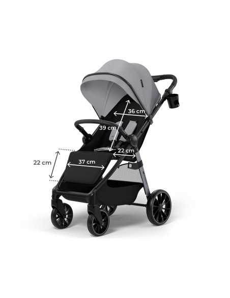 Kinderkraft GRANDE 2 Stroller-Grey kinderkraft