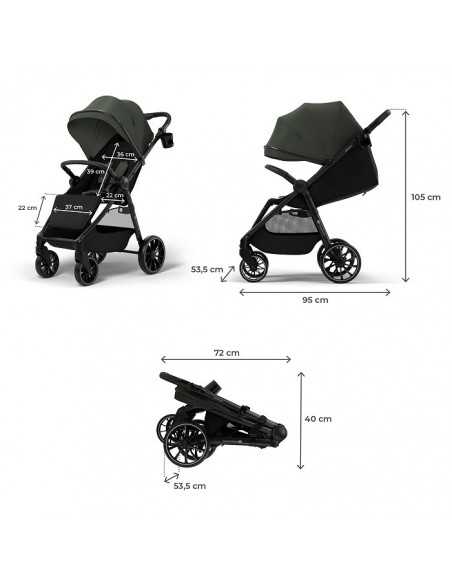 Kinderkraft GRANDE 2 Stroller-Green kinderkraft