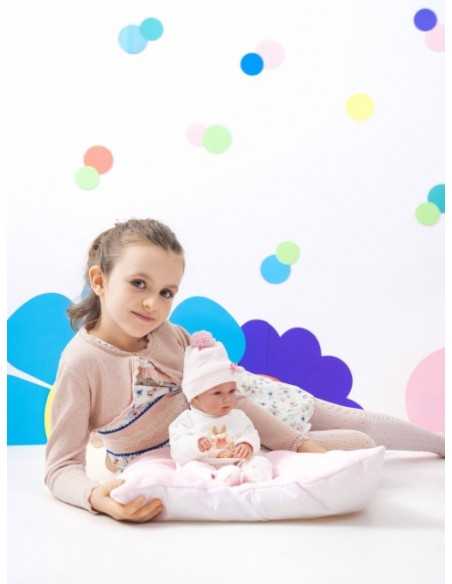 Llorens Doll 35cm – Newborn Baby Doll With Cushion - Pink (63508) Llorens Dolls