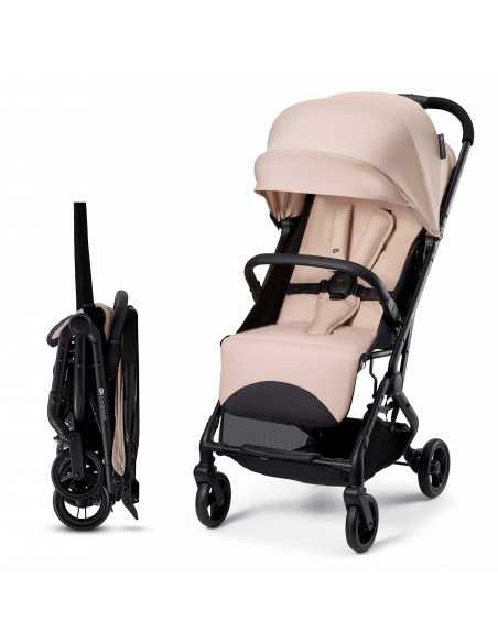 Kinderkraft INDY 3 cool Lightweight and Compact Urban Stroller-Beige kinderkraft