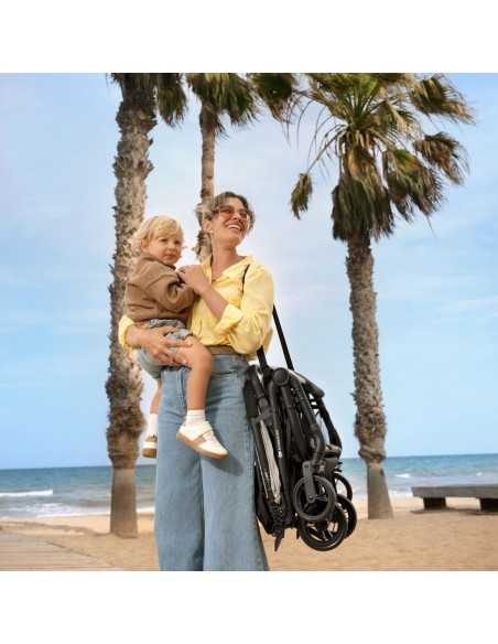 Kinderkraft INDY 3 cool Lightweight and Compact Urban Stroller-Black kinderkraft