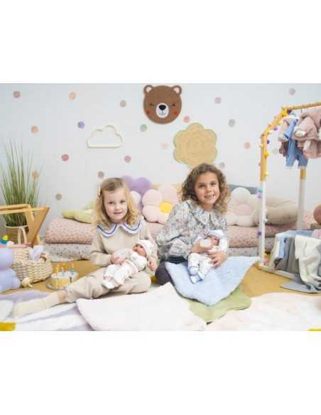 Llorens Dolls 35cm – Newborn Baby Doll with Cushion - Blue (63509) Llorens Dolls
