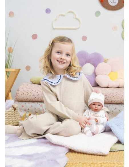 Llorens Dolls 35cm – Newborn Baby Doll with Cushion - Blue (63509) Llorens Dolls