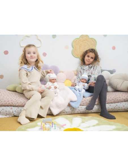 Llorens Dolls 35cm – Newborn Baby Doll with Cushion - Blue (63509) Llorens Dolls