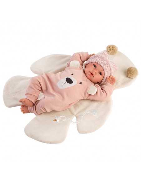 Llorens Doll Crying Baby Osita Doll 36cm- Pink (63644) Llorens Dolls