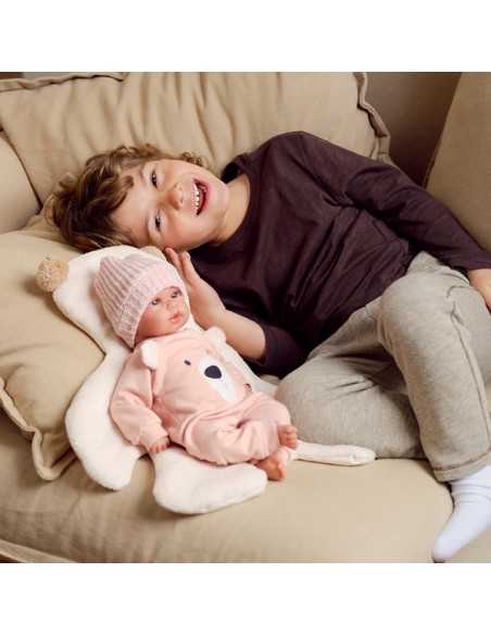 Llorens Doll Crying Baby Osita Doll 36cm- Pink (63644) Llorens Dolls