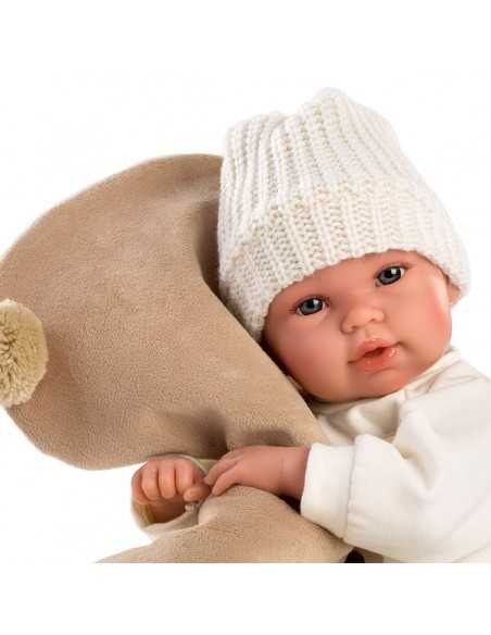 Llorens Doll Crying Baby Osito Doll 36cm- White (63645) Llorens Dolls