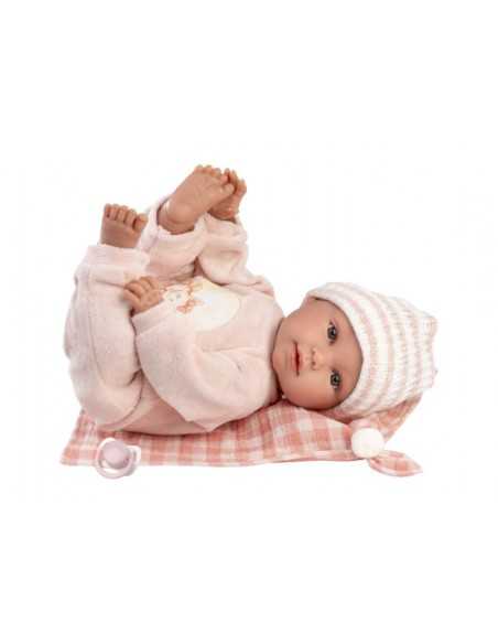 Llorens Doll Crying Doll Olivia 38cm-Pink (63812) Llorens Dolls
