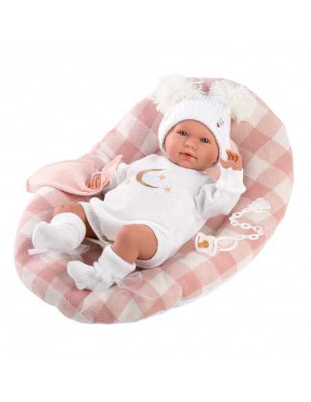 Llorens Doll Crying Doll Mimi 42cm - Pink (74034) Llorens Dolls
