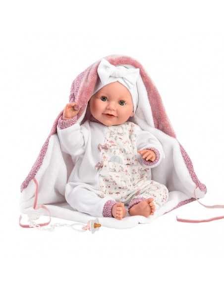 Llorens Doll Crying Doll Heidi 42cm-Pink (74040) Llorens Dolls