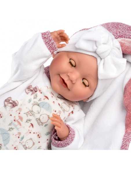 Llorens Doll Crying Doll Heidi 42cm-Pink (74040) Llorens Dolls