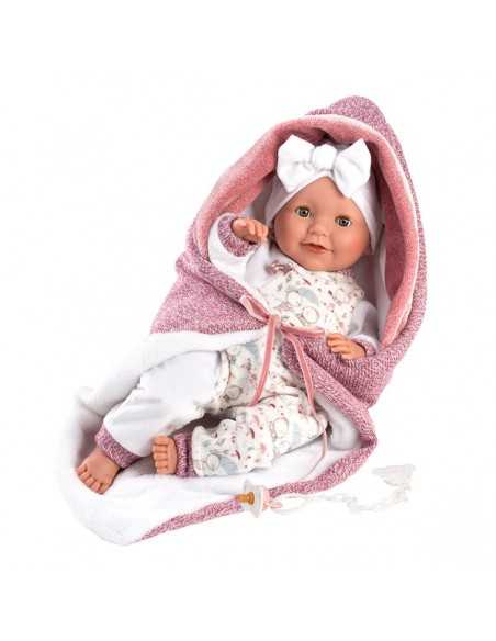 Llorens Doll Crying Doll Heidi 42cm-Pink (74040) Llorens Dolls