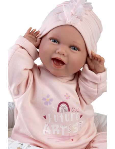 Llorens Dolls Laughing Mimi Doll 42cm-Pink (74122) Llorens Dolls