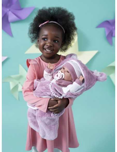 Llorens Doll Crying Mimi Doll 42cm-Pink (74130) Llorens Dolls